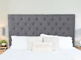 Rakel Headboard Nzk Fabric Grey