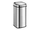 68L Square Sensor Bin - Silver