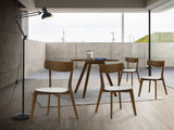 DS Hexa + Iora Dining Set Walnut