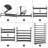 DS BS 5 Tier Extra Wide Shoe Rack