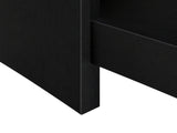 Korr L-shaped Office Desk - Black