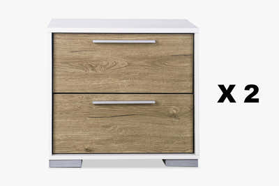 Brooklyn Bedside Table x 2