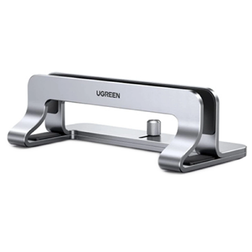 DS PB UGREEN LP258-20471 Vertical Laptop Stand - Silver Space Saving Upright