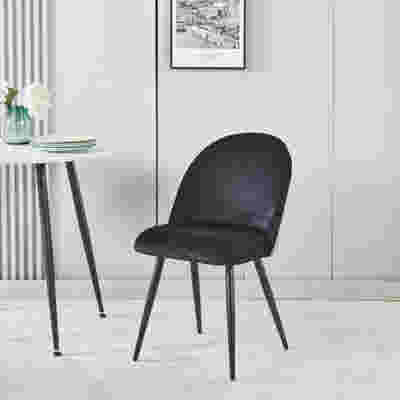 Fernando Dining Chair with Houndstooth - Set of 4