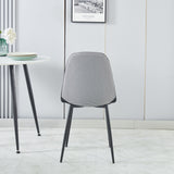 Axis Dining Chair with Houndstooth - Set of 4