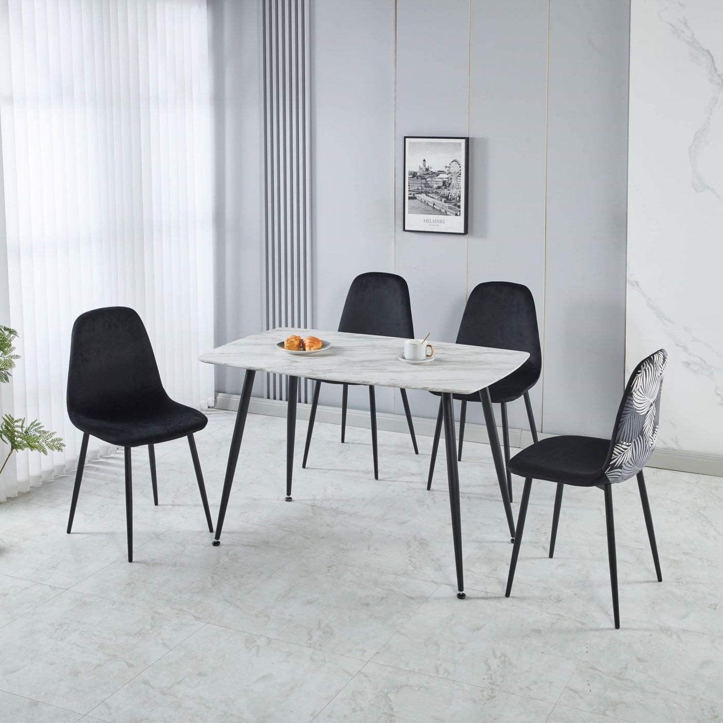 Fernando Dining Table MDF Top 1.2M