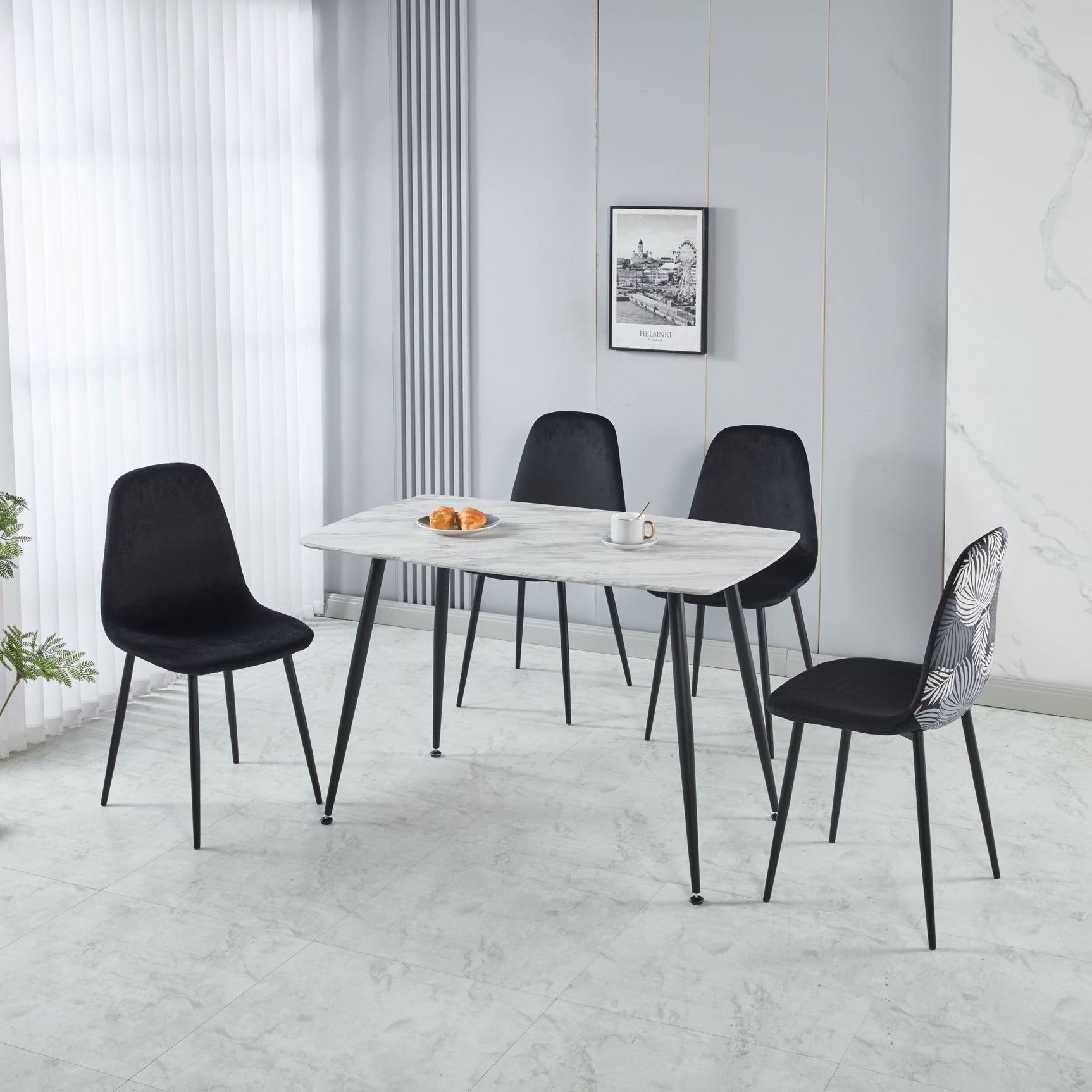 Fernando Dining Table MDF Top 1.2M