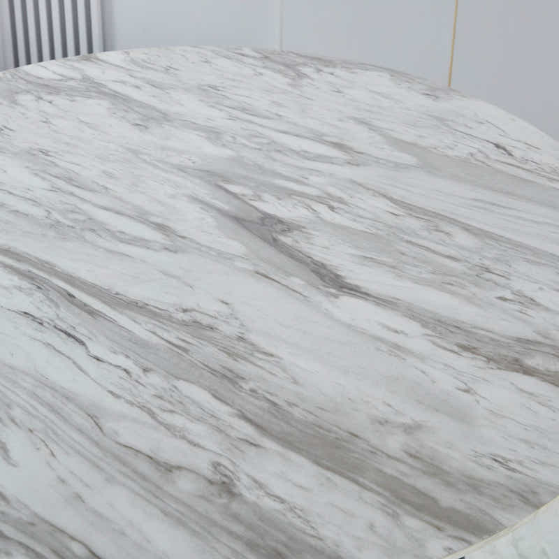 Fernando Round Dining Table with MDF Top - 90 cm