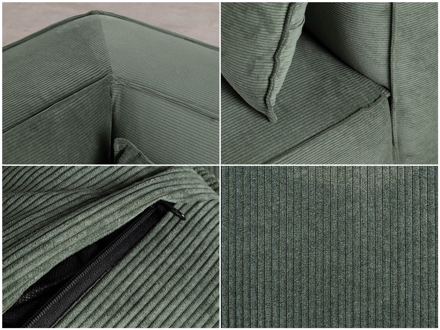 Xenia Modular Sofa Set Olive