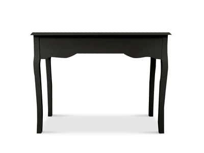 3-Drawer Console Table - Black