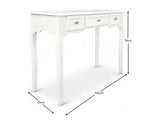 DS 3-Drawer Console Table - White