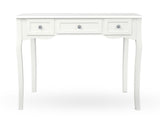 DS 3-Drawer Console Table - White