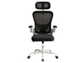 Molina Mesh Task Chair - White + Black