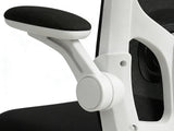 Molina Mesh Task Chair - White + Black