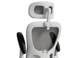 Molina Mesh Task Chair - White + Black