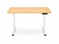 Height Adjustable Desk Set - Oak & White