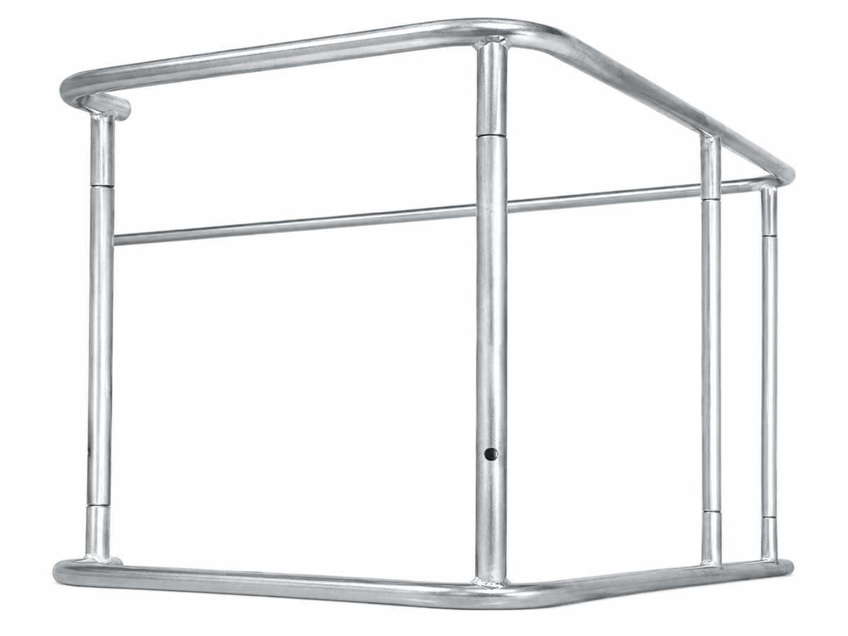 Dog Run With Shade Sail - 4m x 2.3m x 1.8m
