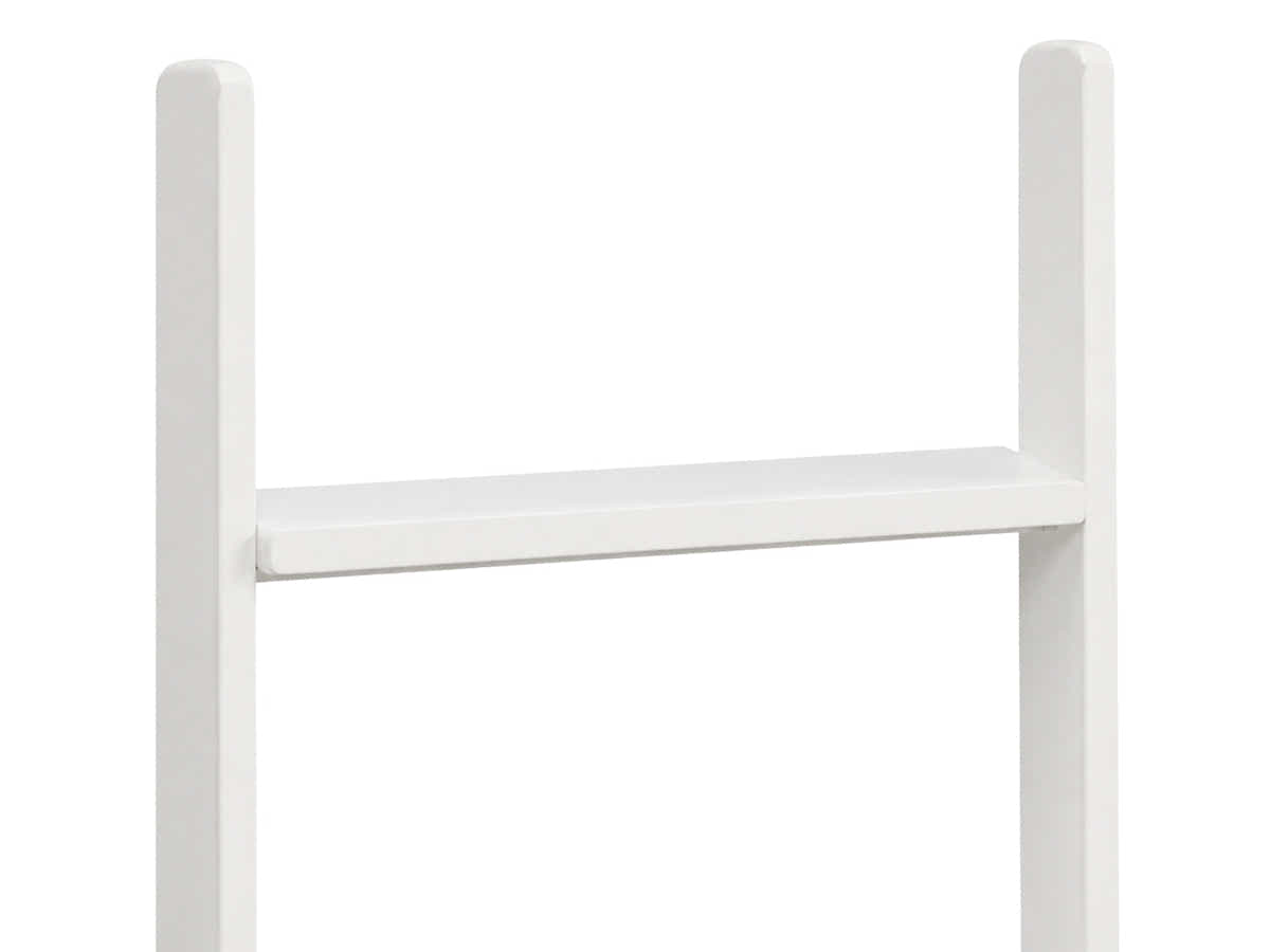 Hollow Core ladder Bookcase - White