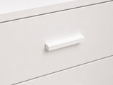 Hollow Core ladder Bookcase - White