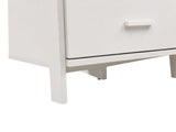 Hollow Core ladder Bookcase - White