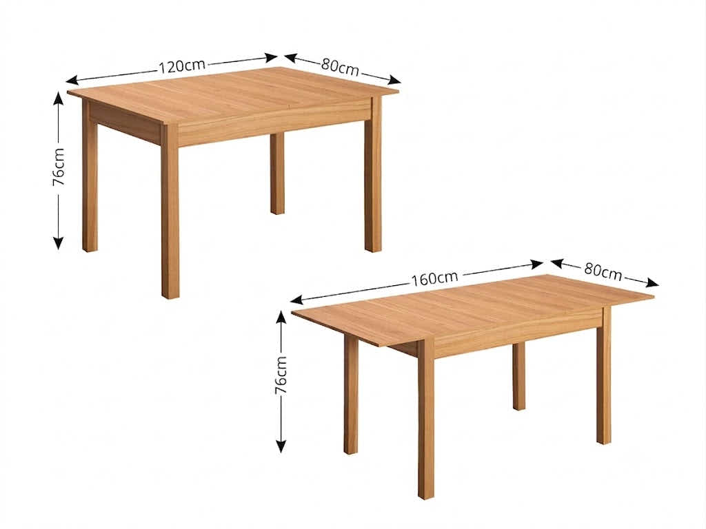 Enkel Extension Table - 160 cm