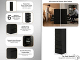 Xclusive 6-Drawer Slim Tallboy