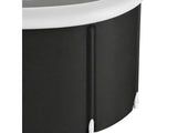Portable Ice Bath Tub 80X80CM Inflatable Folding Bathtub Spa Massage