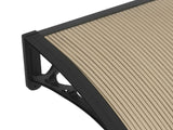 Brown Window Awning 100cm x 120cm