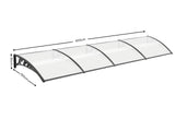 Clear Window Awning 150cm x 400cm