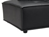 Suellen Sectional Sofa Set PU - Black