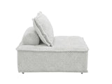 Suellen Sectional Sofa Set Pineapple Velvet - White