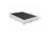 DS Xclusive Boucle Bed Base - King Single