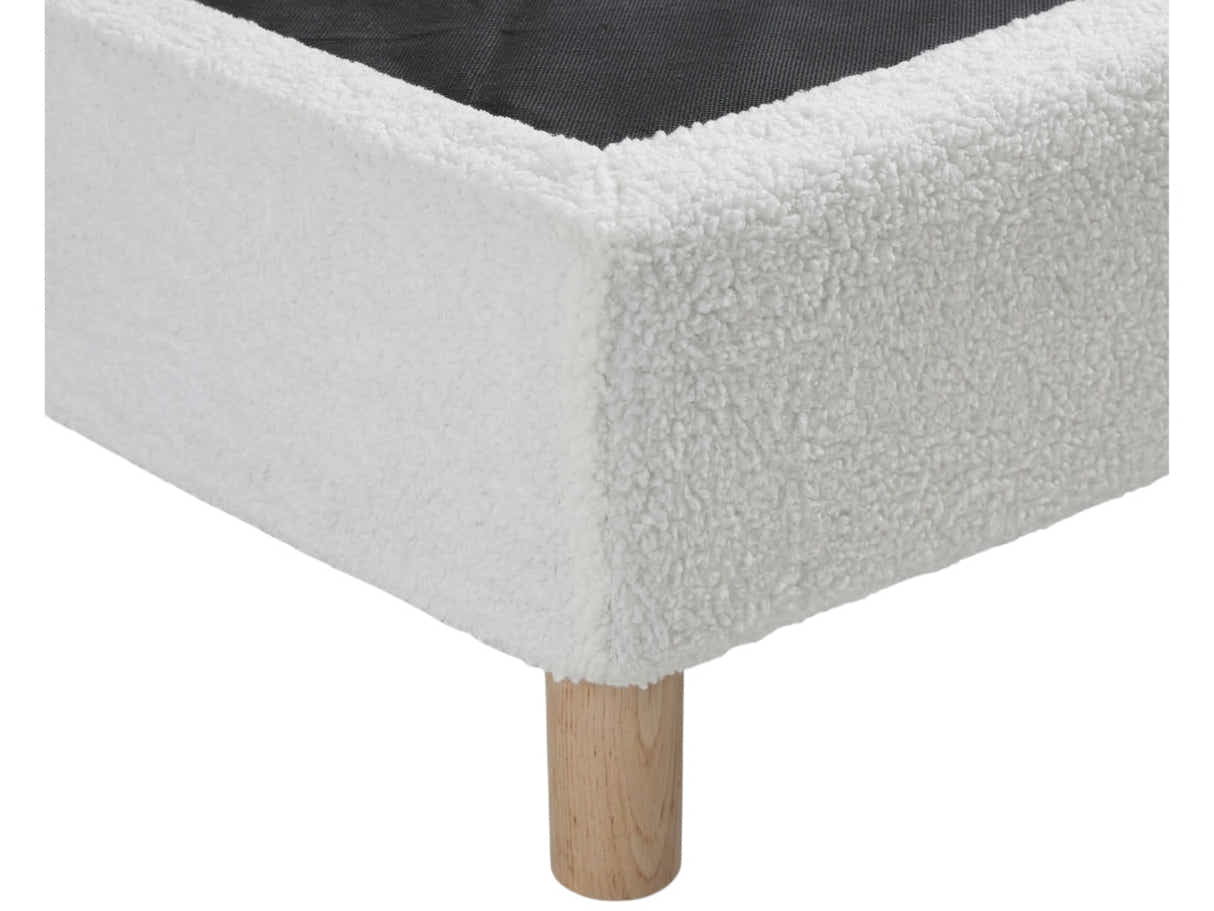 DS Xclusive Boucle Bed Base - Double