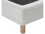 DS Xclusive Boucle Bed Base - Double
