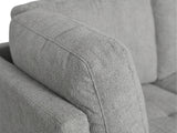 Rory Sectional Sofa Set Linent - Light Grey