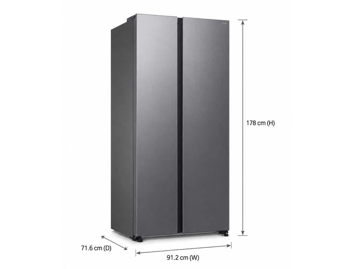Samsung 655 L Smart Side By Side Refrigerator