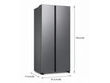 Samsung 655 L Smart Side By Side Refrigerator