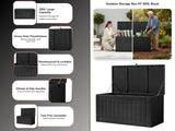 Outdoor Storage Box 830L- Black