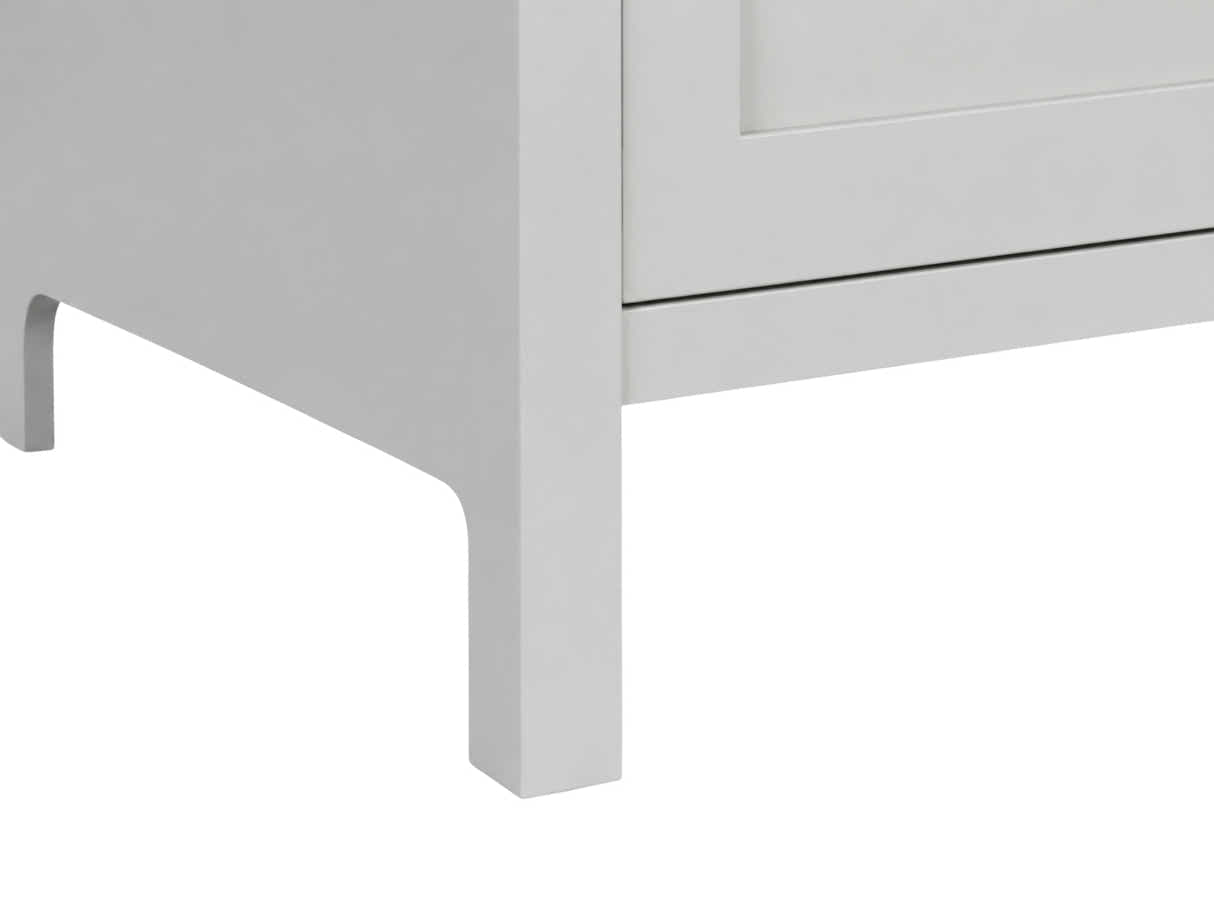 Home Office Desk with Storage - Grey