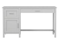 Home Office Desk with Storage - Grey