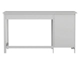 Home Office Desk with Storage - Grey