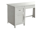 Home Office Desk with Storage - Grey