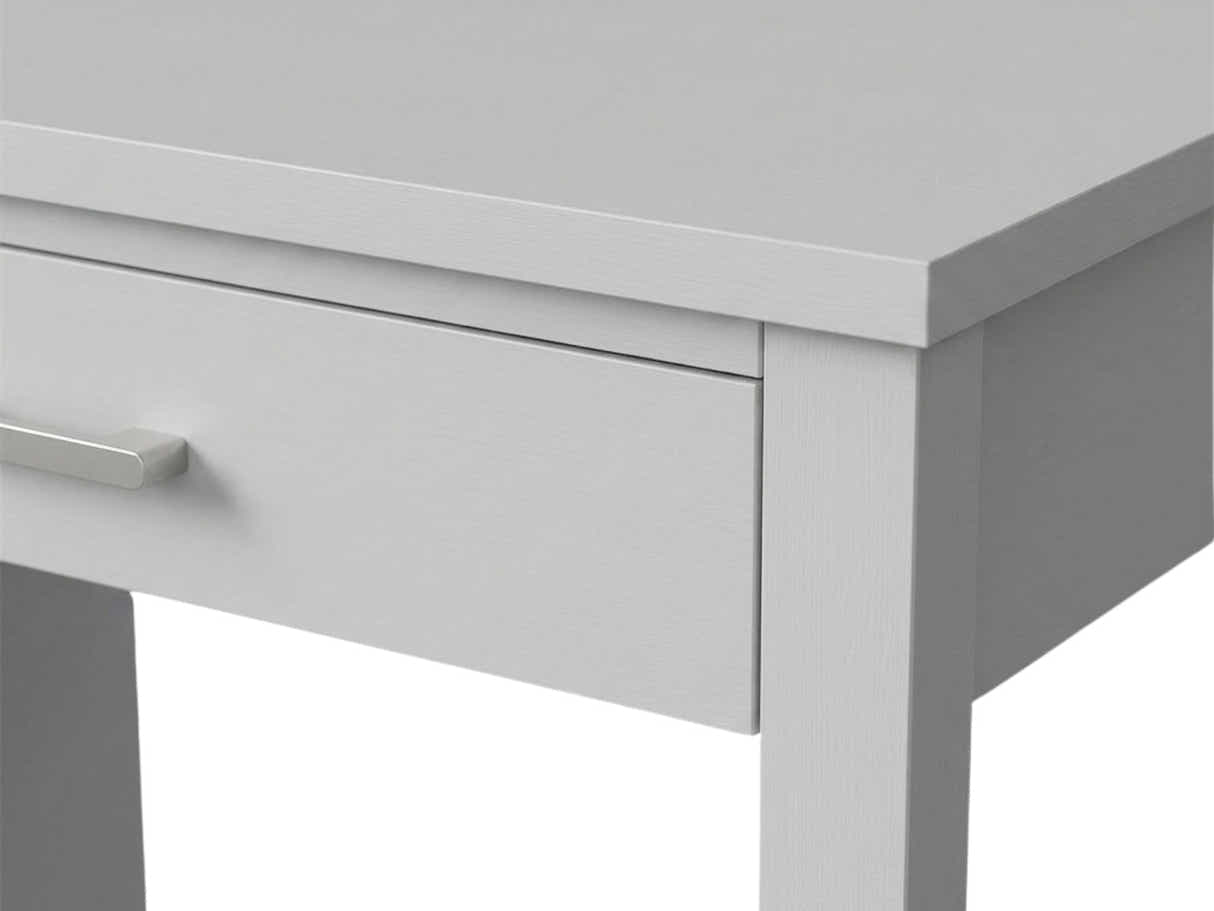 Home Office Desk with Storage - Grey