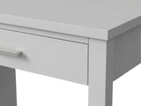 Home Office Desk with Storage - Grey