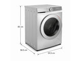 T Toshiba T15 9KG Front Load Washing Machine-White