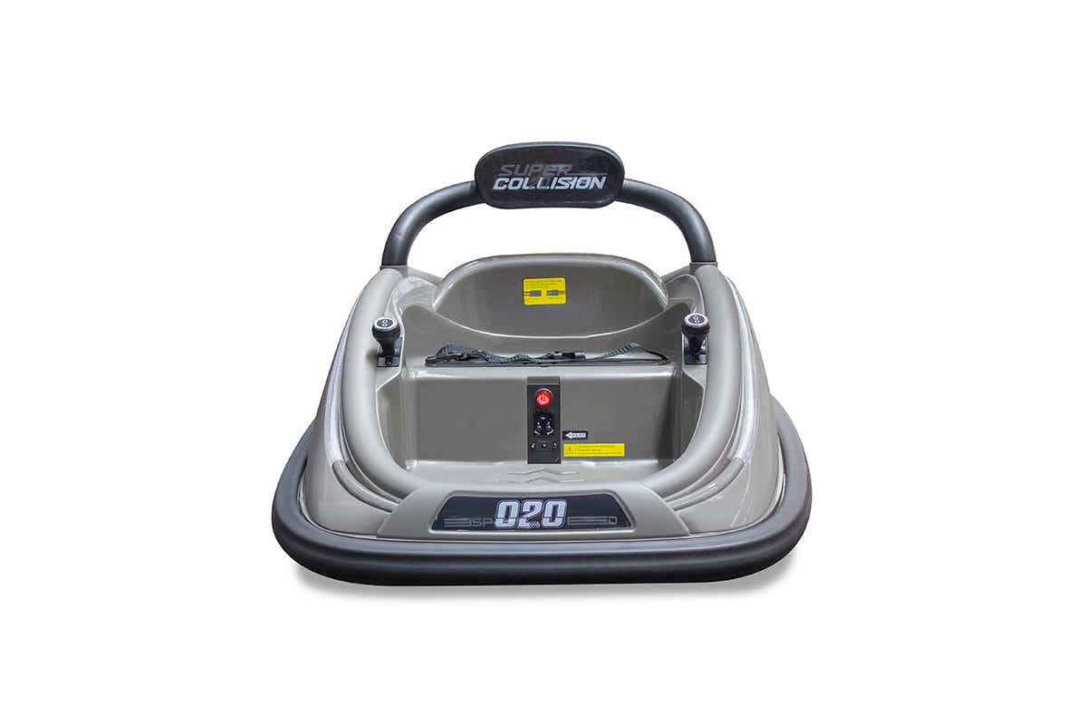 Kids Ride On Bumper Car - Grey