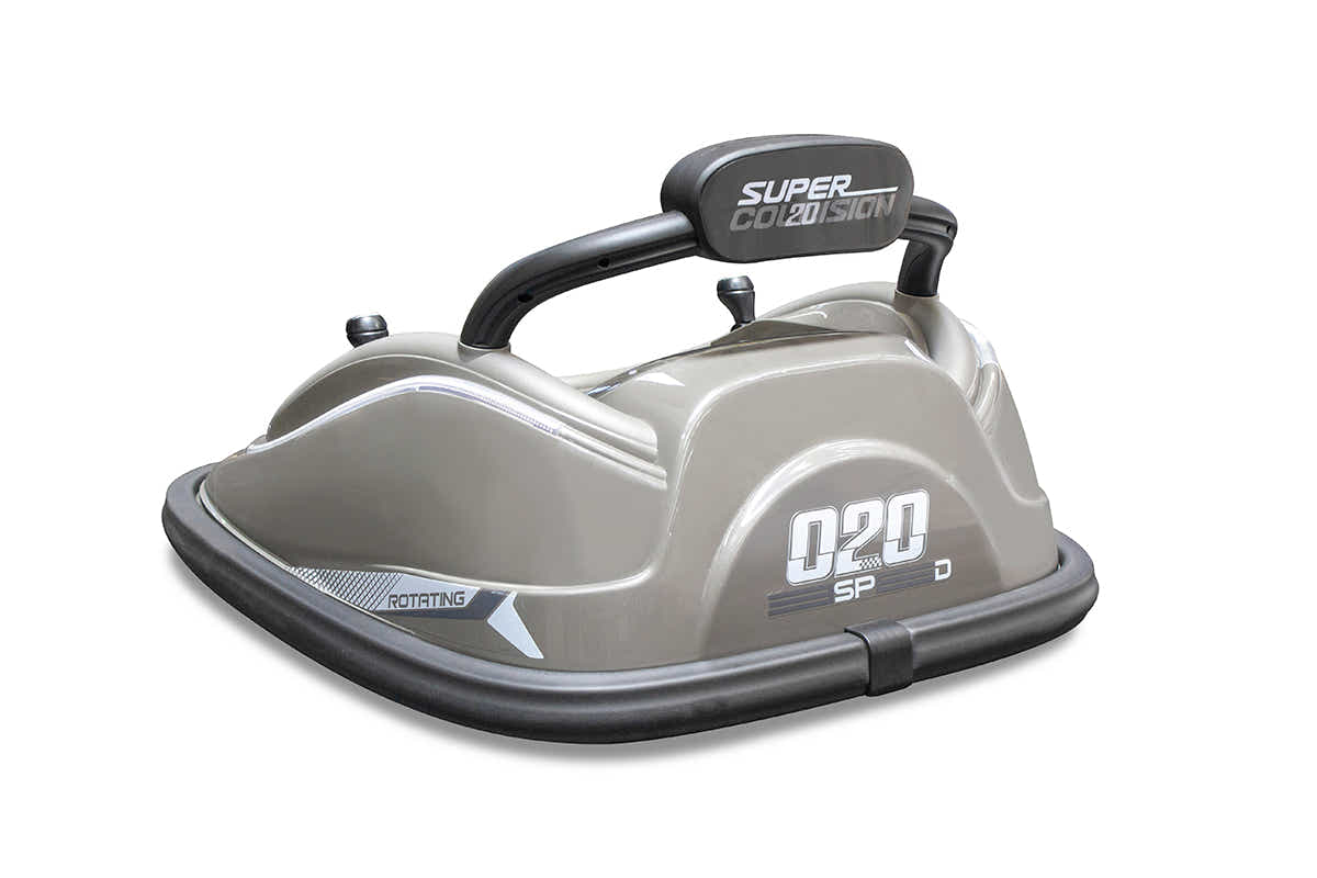 Kids Ride On Bumper Car - Grey