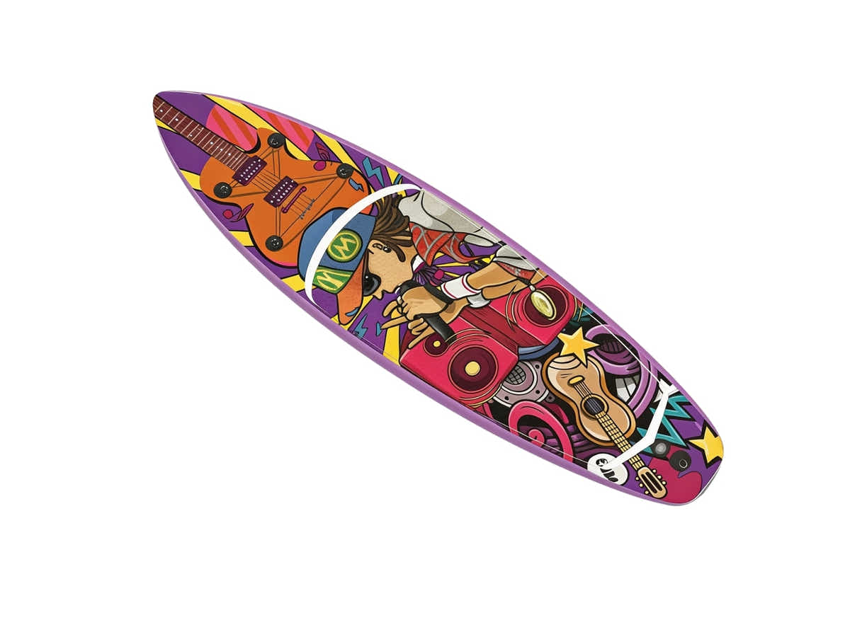 10 ft Single Layer Inflatable SUP - Art Cartoon