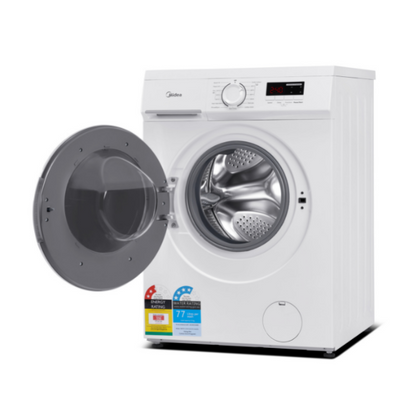 T Midea 7.5KG Front Loader Washing Machine MFE75-JS1412/C31E-AU(25)