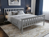 Hampshire Bed Frame Grey - Queen